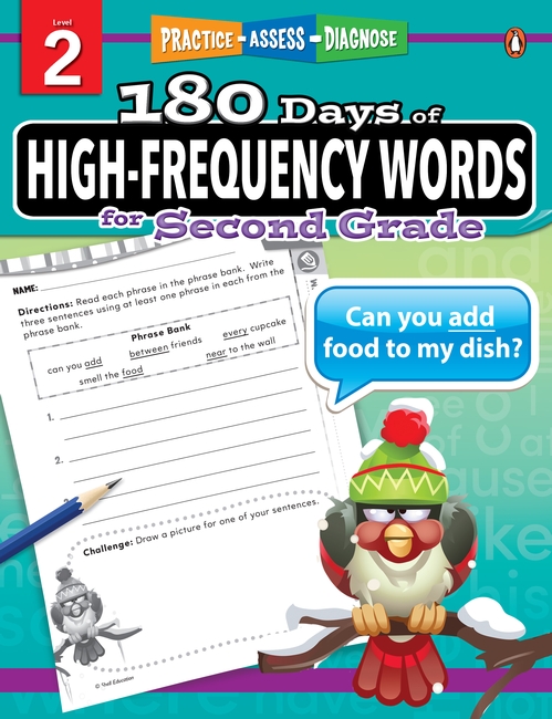 180 Days of High-Frequency Words Grade 2
